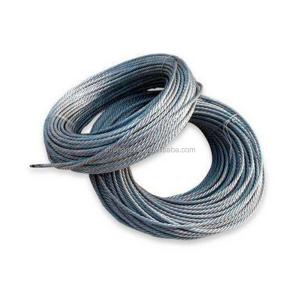 China Stainless Steel Wire Rope AISI304/316 1.5mm 2mm 3mm 6mm 4.5mm 6mm 28mm 32mm 6x37 for Diameter 6-44mm and Processing Service wholesale