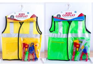 Role Play Children's Play Toys Costume for Pretend Doctor Fireman 4 Styles