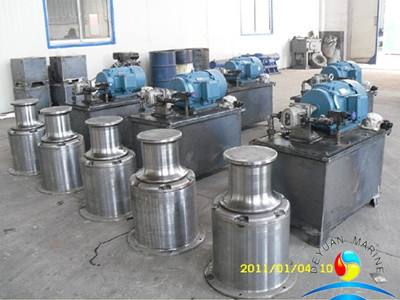 120KN Vertical Electrical Marine Capstan Anchor And Mooring Rope