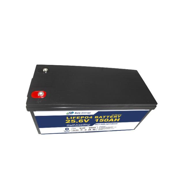 150Ah Rechargeable Li Ion Battery Pack Uninterruptible 25.6 V Lifepo4 Battery