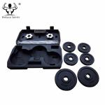 Black Cast Iron Paint Weightlifting Plate Gym Weight Plates for sale