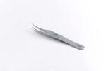 Lightweight Curved Eyelash Tweezers , Hot Stamping Fake Eyelash Tweezers