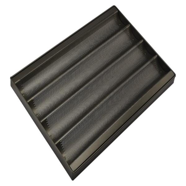 RK Bakeware China Foodservice NSF Custom Nonstick Aluminum Baguette Baking Tray