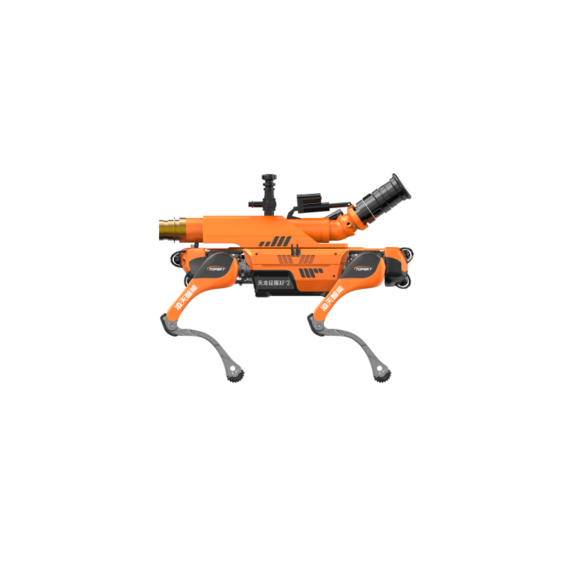 Multi Function IP67 Protection Level Four-legged Firefighting Intelligent Robot Dog