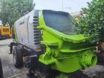 Zoomlion Used Concrete Trailer Pump HBT60.13 174KW Grey Green Color