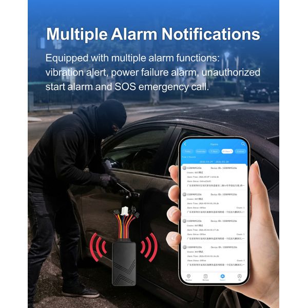 VF95 4G LTE Advanced Vehicle Tracking Terminal
