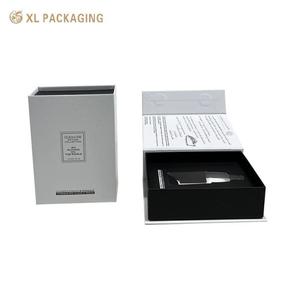 XL Packaging Custom Packaging Factory Custom Luxury Boxes Small Size Skin Care Paper Box White Black Cosmetic Gift Box Packaging Card Paper Insert