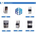 410*520*820mm LZ-120 Milk Snow Machine Commercial 60Kg Per Day Ice storage 30kg