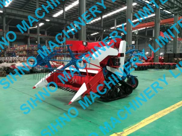Quality 4L-0.7 mini wheat rice combine harvester factory price for sale