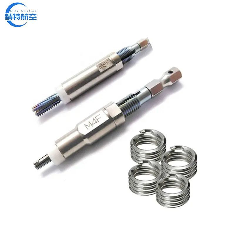 Professional Industrial Tangless M12 M16 304SUS Screw Threaded Insert