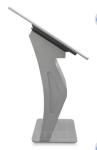 55 Inch Selfie Service Touch Screen Information Kiosk 350nits