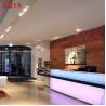 Buy cheap Custom Plexiglass Hotel Reception Resin Glass Front Reception from wholesalers