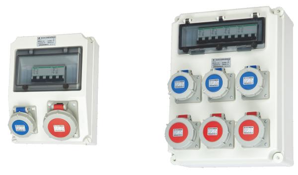 FXX Series IP66 Weatherproof Industrial Power Socket Box Outdoor 16A 32A 63A
