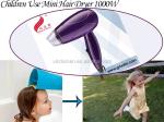 700W Professional Salon Hair Dryer Mini Portable For Home Travel