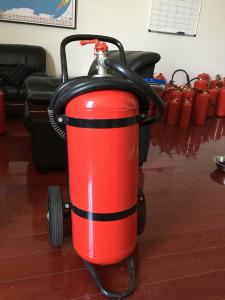 China 50kg Trolley dry powder Fire Extinguisher for public wholesale