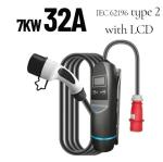 110V-240V Fast Portable EV Charger Home Charging AC Level 2 For Tesla