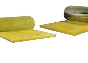China FS 10kg/m3 Heating Insulation 50mm Glass Wool Fireproof Building Materials wholesale