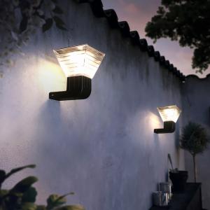 China Square Easy Stall Wall Mounted Solar Light With 3.2V 6400mAh Battery wholesale