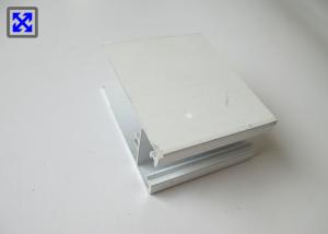 China White Coated Aluminum Door Profiles Good Machinability For Dining Room wholesale
