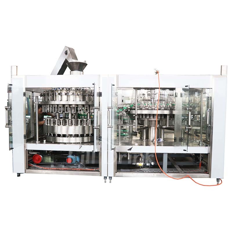 Light Checker Beer Filling Machine 5000BPH Touch Screen High Temperature