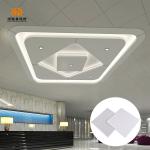 Fireproof 600x600 Acoustic Flase Aluminium Metal Ceiling Tile for Shopping Mall