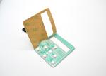 Embossed Tactile Metal Dome Membrane Switch 4 Colors On Surface Overlay