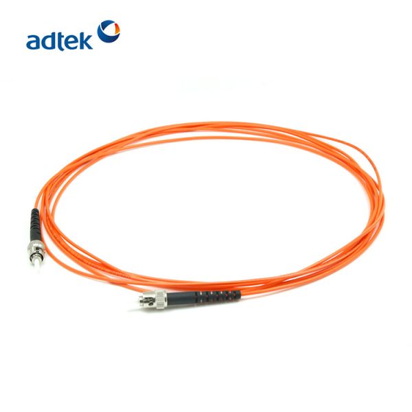 OM1 / OM2 Multimode Fiber Patch Cord ST To ST for Telecommunication Networks