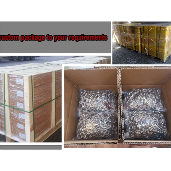 High Temperature Welded Insulation Jacket Stainless Steel D Ring