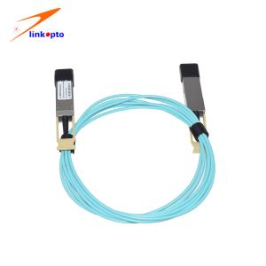 China ISO9001 OM3 20M 100G QSFP28 AOC Active Copper Cable wholesale