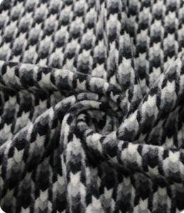 China Wool Houndstooth Fabric wholesale