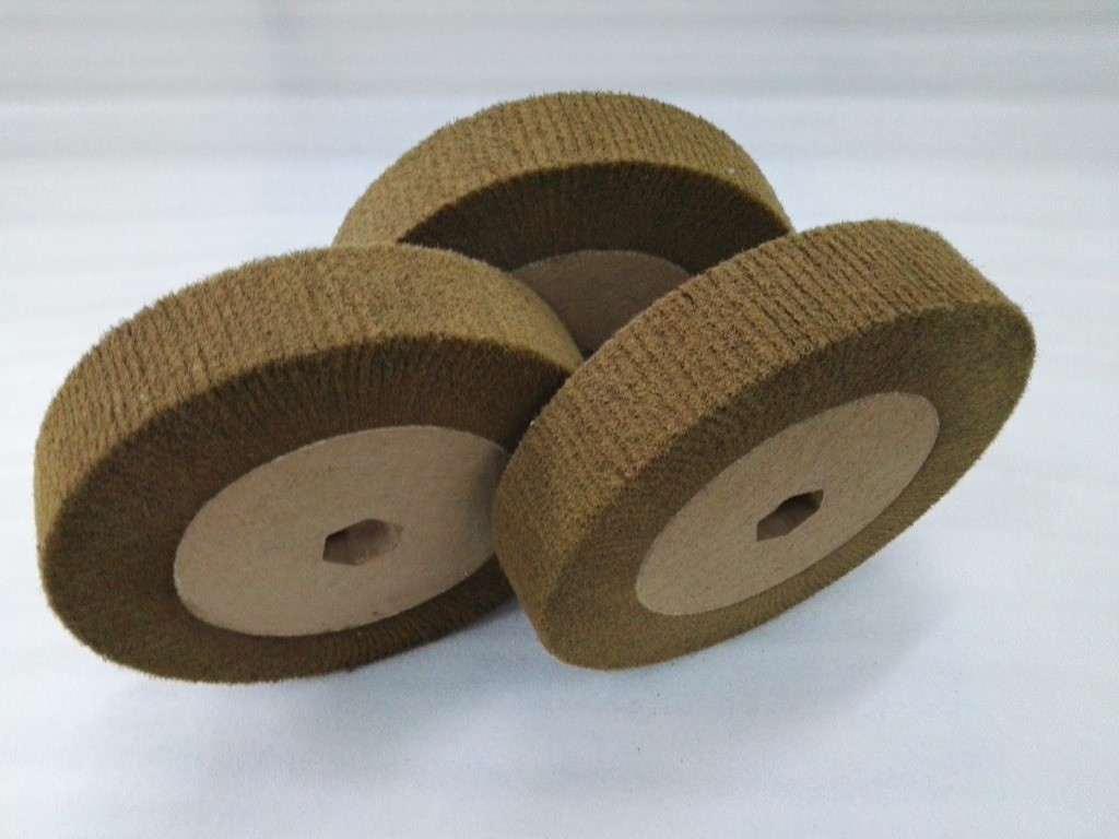 Inner Hexagonal Flying Wing Wheel Fiber Polishing Wheel Suitable For Sanding Straight Lines