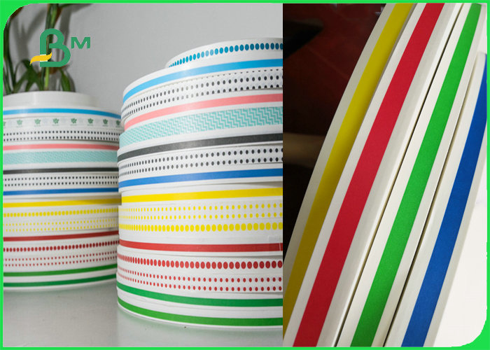 60gsm 120gsm Compostable Kraft Paper For Straw Food Safety 13.5MM 14MM 15MM