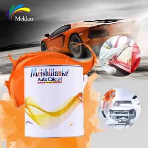 China Orange Automotive Basecoat Paint Acrylic Aotu Coat For Car Repair wholesale