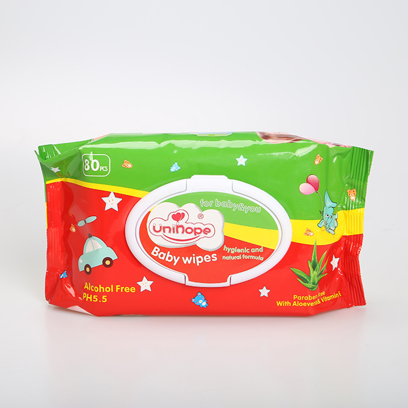 Alcohol-Free Organic Cotton Baby Wipes Private Label 15*20CM Sheet Size