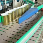 Food Industry Packaging Production Line Table Top Chain Belt Conveyor Design