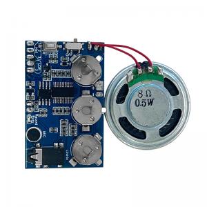 China MP3 IC PCB Recordable Sound Module Real time For Greeting Cards Gift on sale
