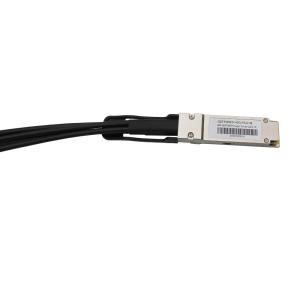 China QSFP-4SFP-DxM 1M 30AWG Passive Direct Attach Copper Twinax Cable wholesale