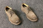 Oxford Style Men Business Casual Shoes , Any Logo Lace Up Derby Shoes