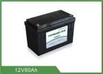 Powerful Reliable 12v 80ah Battery Lithium Iron Phosphate Eco - Friendly