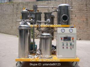 China Stainless Steel Used Cooking Oil Purifier | Vegetable Oil Filter | UCO Regeneration System SYA-50 on sale