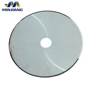 China Corrugated Paper Cutting Tungsten Carbide Circular Slitter Blade OEM wholesale