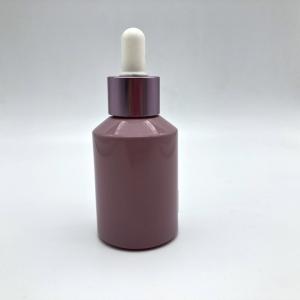 China Portable Empty Perfume Colognes Glass Dropper Vial With Rubber Head wholesale
