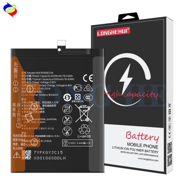 Black Battery for Honor X10 Honor PLAY4 Maimang9 TEL-AN00a TEL-TN00 3060mAh