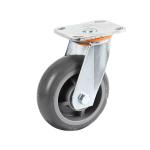 High Temperature TPR Casters Industrial Trolley Scaffold Castor 4 Inch 5 Inch 8