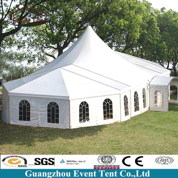 One Stop White High Peak Tent Fire Retardant Wtih Gardens Party Decorations