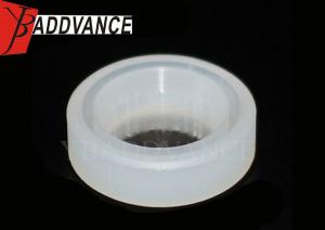 China White Fuel Injector Round Nylon Spacers High Precision Size 13 X 8 X 4.75mm wholesale
