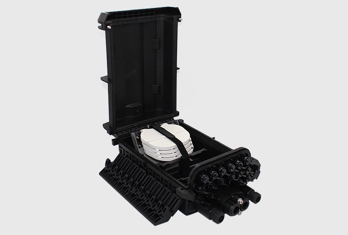700 3 96 Core Fiber Optic Termination Box ABS Material Waterproof UV Proof
