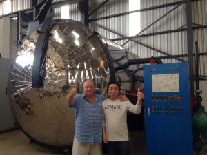 China Round Shape Vacuum Drying Equipment For Oil Type Power Transformer wholesale