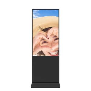China 43 Inch Indoor Floor Standing Digital Signage For Advertising ODM wholesale