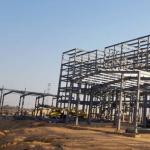 1000sqm Prefabricated Steel Structure Warehouse Large Metal Buildings